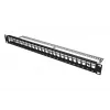 Extralink Patch panel 24 θυρών STP, αρθρωτό, 24 θύρες