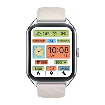 Zeblaze GTS 4 Smartwatch, ασημί (GTS 4 ασημί)