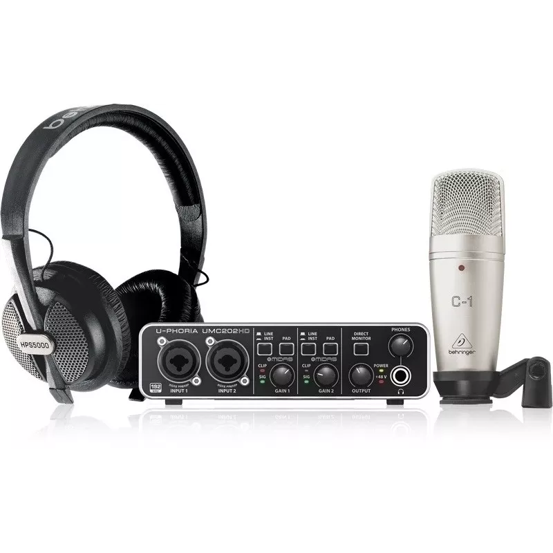 Behringer U-PHORIA STUDIO PRO - Κιτ ηχογράφησης στο σπίτι