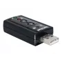 DeLOCK USB Sound Adapter 7.1 - Κάρτα ήχου - Στερεοφωνικός - USB (61645)