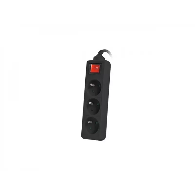 Lanberg PS1-03E-0150-BK καλώδιο επέκτασης (1,5 m, μαύρο)