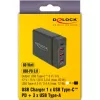 DeLOCK Φορτιστής τοίχου USB 63974 Universal Μαύρο AC Εσωτερικό