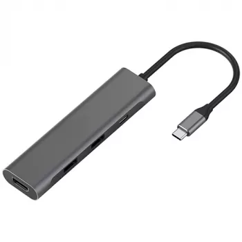 Αντάπτορας USB Type-C - 2 x USB 3.0, Type-C PD, HDMI