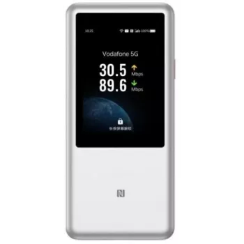 Ασύρματος δρομολογητής ZTE U60 Pro Dualband Wi‑Fi 802.11ac, 3600 Mbit/s, μπαταρία 10000 mAh, λευκός, εσωτερικές κεραίες