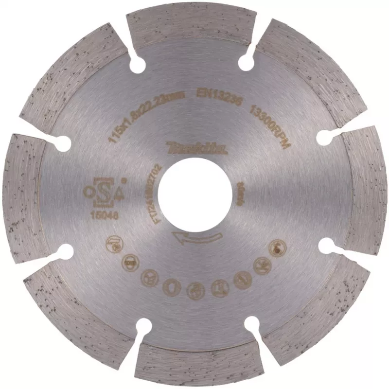 Makita D-80070 δίσκος διαμαντιού 115x22,23 DIAMAK (D-80070)