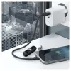 Καλώδιο USB RealPower MagneticCharge3 0,2 m USB A μαύρο γρήγορη φόρτιση