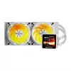 Υδρόψυξη CPU Darkflash DE240 (λευκό) – ψυγείο 240 mm, κλειστό κύκλωμα AIO