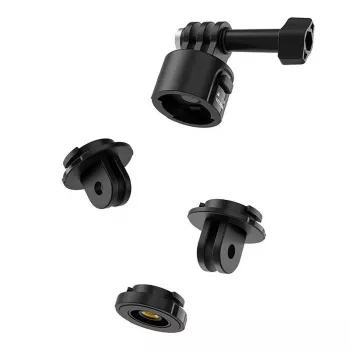 Βάση ταχείας απελευθέρωσης Telesin CQM-001 για action cameras — αφαιρούμενη βάση στήριξης