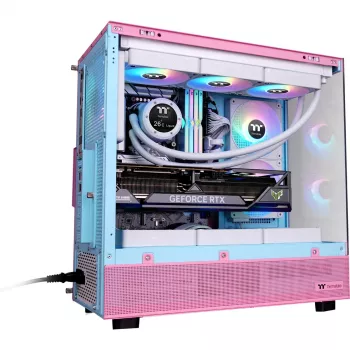 Thermaltake View 270 Plus TG ARGB Bubble Pink - Κουτί - ATX - Midi/Mini Tower - ATX