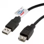 ROLINE Καλώδιο επέκτασης USB - USB Type-A, 4 ακίδων (αρσενικό) - USB Type-A, 4 ακίδων (θηλυκό)