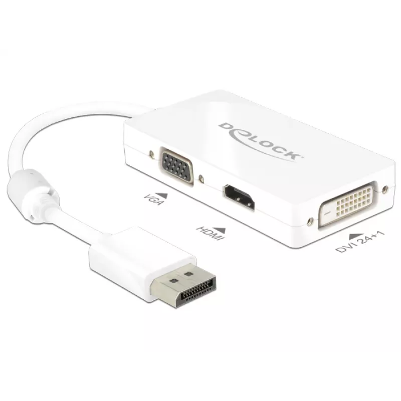Καλώδιο DeLOCK 0,16m DisplayPort VGA HDMI DVI-D