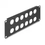DeLOCK Patchpanel-αξεσουάρ 88054 Rackmount 2U μαύρο