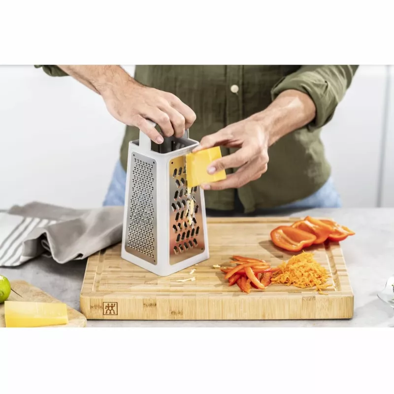 ZWILLING 36610-003-0 Χειροκίνητος τρίφτης/σπειροειδής κόπτης τρίφτης κουτιού γκρι