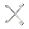 Συγκρατητής καλωδίων Extralink Four arms aluminium frame S500 — 500 x 500 x 70 mm, Γραφείο/Τοίχος, Αλουμίνιο