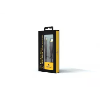 Καλώδιο Lightning GEMBIRD CC-USB2S-CM8PM-1.5M-BK, 1,5 m