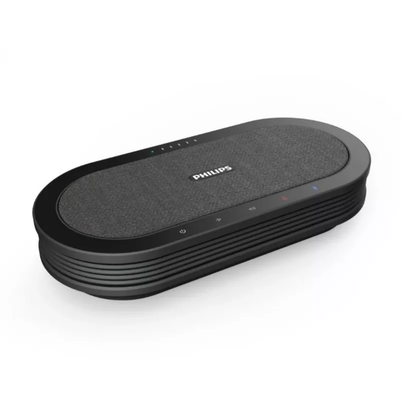 Philips PSE0501 Smart Meeting ασύρματο μικρόφωνο συνεδριάσεων με βοηθό συσκέψεων Sembly, USB-C, μαύρο/γκρι