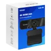 Webcam Savio CAK-06 3840 x 2160 Pixel USB μαύρη