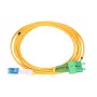 Καλώδιο patch Extralink SC/APC - LC/UPC Singlemode Duplex G.657.A1 3mm 1m
