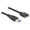 Καλώδιο USB DeLOCK 83599 USB 3.2 Gen 1 3m USB A Micro-USB B Μαύρο