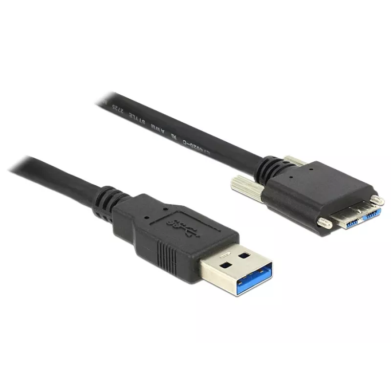 Καλώδιο USB DeLOCK 83599 USB 3.2 Gen 1 3m USB A Micro-USB B Μαύρο