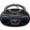 Denver TDB-212GR DAB+ boombox με συσκευή αναπαραγωγής CD, DAB+/FM, Bluetooth, USB, AUX, γκρι