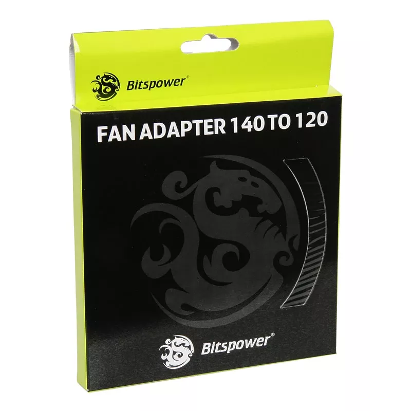 Σετ τοποθέτησης BitsPower BP-FA140120-BK για ανεμιστήρα 140 mm, μαύρο