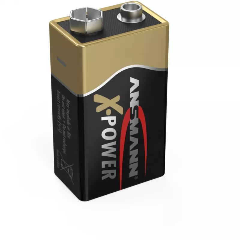 Μπαταρία μίας χρήσης Ansmann 9V-Block
