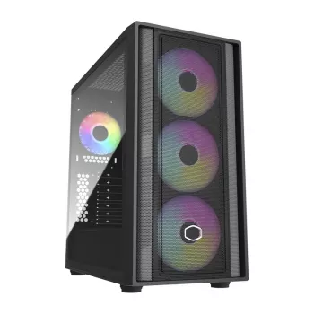 Κουτί PC Cooler Master MasterBox 600 Desktop μαύρο