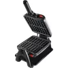 Tefal WM756D Βάφλας 2 βάφλες 1200 W Μαύρο, Ανοξείδωτο ατσάλι