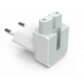 Vision - Αντάπτορας για σύνδεση ρεύματος - IEC 60320 C7 σε CEE 7/7 - λευκό - Ευρώπη
