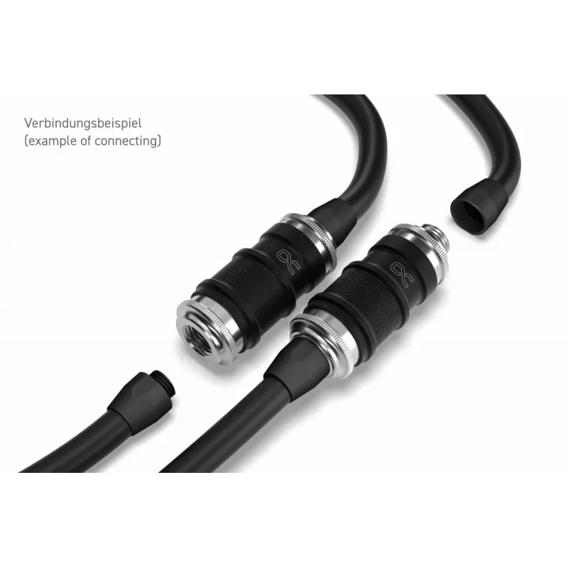 Αντάπτορας Water Block Aquatuning GmbH 13876 Ορείχαλκος Νικέλιο Πλαστικό Μαύρο Χρώμιο