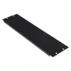 Τυφλή πλάκα ROLINE 19 ιντσών 3U μαύρο χάλυβας 480 mm