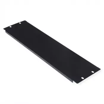 Τυφλή πλάκα ROLINE 19 ιντσών 3U μαύρο χάλυβας 480 mm