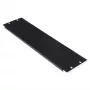 Τυφλή πλάκα ROLINE 19 ιντσών 3U μαύρο χάλυβας 480 mm