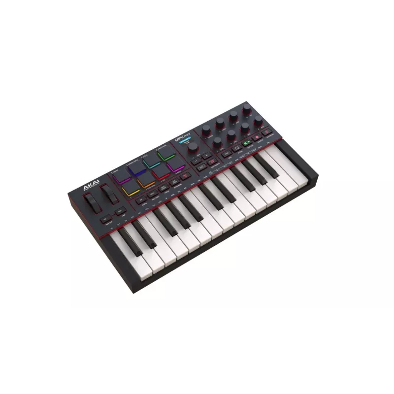 AKAI MPK Mini MK4 πληκτρολόγιο ελεγκτής MIDI, μαύρο