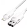 Καλώδιο Lightning Vention LANWF — 1 m, USB-A σε Lightning, λευκό