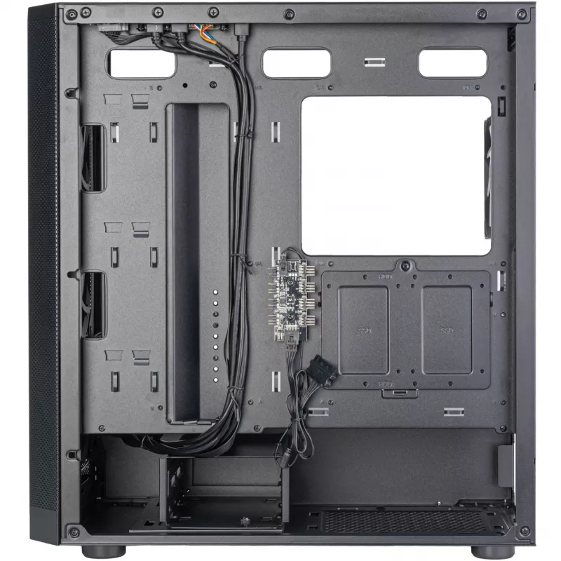 SilverStone FARA 514X μαύρο βαμμένο γυαλί (SST-FA514X-BG)