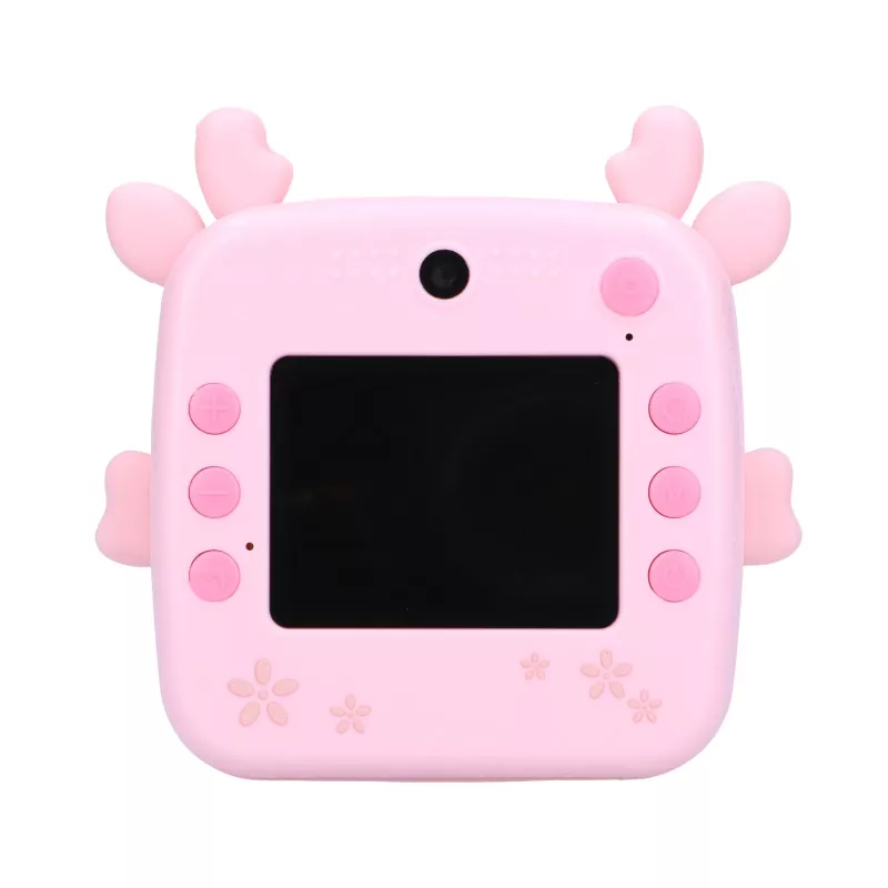 Extralink Σετ | Θερμικός εκτυπωτής EPP-005 Pink + Θερμικό χαρτί 3 ρολά | fawn