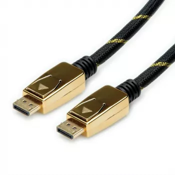 ROLINE 11.04.5920 Καλώδιο DisplayPort 1 m Μαύρο - Χρυσό (11.04.5920)