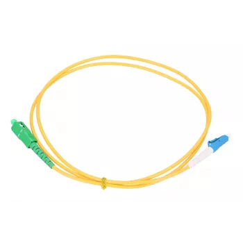 Καλώδιο patch οπτικών ινών Extralink SC/APC σε LC/UPC, Singlemode G.657.A1, 3 mm, 2 m, Simplex