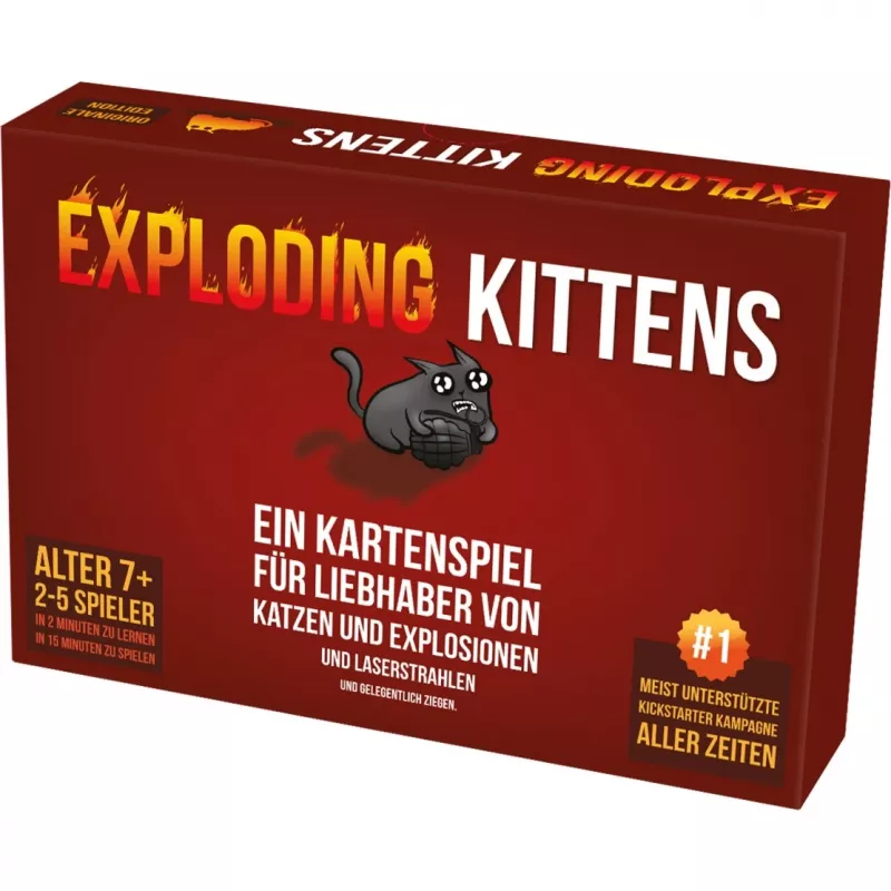 Exploding Kittens, Παιχνίδι με κάρτες