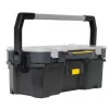 Stanley 1-97-514 Κουτί μικροαντικειμένων/εργαλείων Μαύρο, Διαφανές