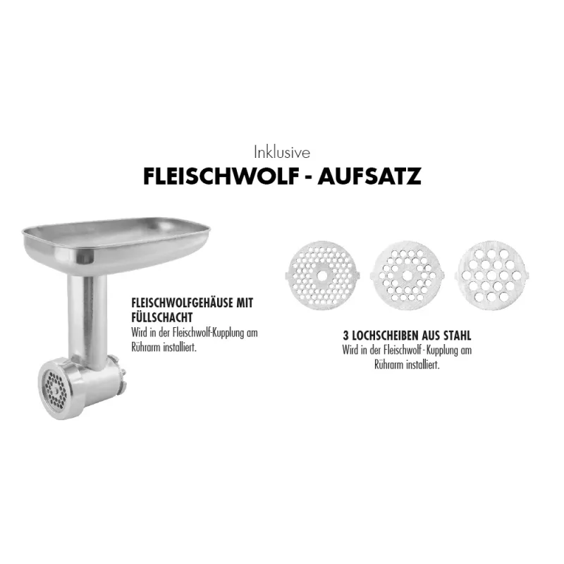 Gastroback 42827 Design Advanced Digital μηχανή κουζίνας, 600 W, 5 l
