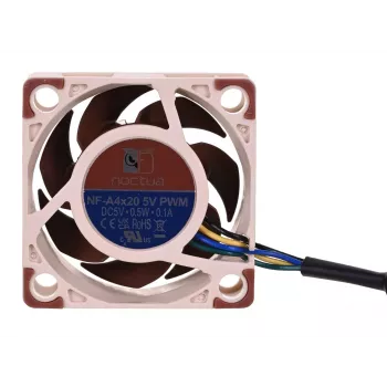 Ανεμιστήρας Noctua NF-A4X20 5V PWM — 40×20 mm, 5 V, 4-Pin PWM, 1100–5000 U/min, 9,4 m³/h