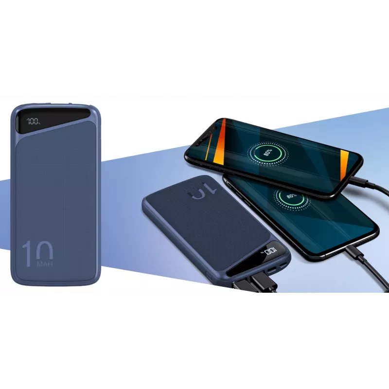Φορητό powerbank Navitel PWR10 MX ΜΠΛΕ 10000 mAh