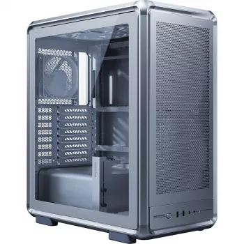 Cooler Master MasterFrame 500 Mesh ARGB Κουτί PC Midi-Tower, Ασημί, σκληρυμένο γυαλί