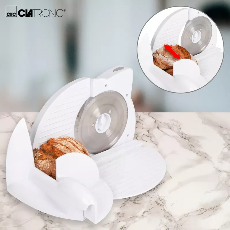 Ηλεκτρικός Κόφτης CLATRONIC AS 2958 — 230 V, λευκός, 230×310×280 mm