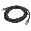 Goobay 65296. Σύνδεση 1: RCA, φύλο βύσματος 1: αρσενικό, σύνδεση 2: RCA, φύλο βύσματος 2: αρσενικό, υλικό καλωδίου: χαλκός,