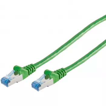 Καλώδιο δικτύου S/CONN 75711-G 1m Cat6a S/FTP πράσινο