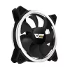 Ανεμιστήρας darkFlash DR12 PRO 12 cm μαύρο 1200 U/min υδραυλικό ρουλεμάν